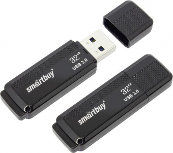 Flash-пам'ять Smartbuy Glossy series Dock Black 32Gb USB 3.0