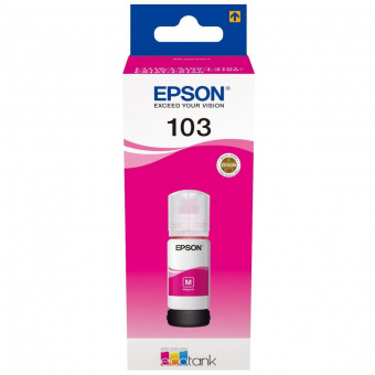 Оригинальные чернила Epson (103) L3100/L3101/L3110/L3150 (Magenta) 65ml (C13T00S34A)