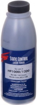 Тонер Static Control HP LJ 1200/1000/1300, Canon MF3110/LBP3200, 150 г (HP12-150B)