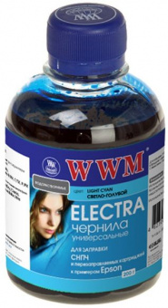 Чорнило WWM EU/LC Epson Electra (Light Cyan) 200ml