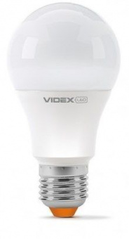 Светодиодная LED лампа Videx E27 7W 3000K, A60e  (теплый)
