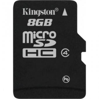 Карта пам'яті Kingston microSDHC 8GB Class 4