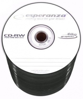 CD-RW Esperanza 700MB (bulk 50) 12x