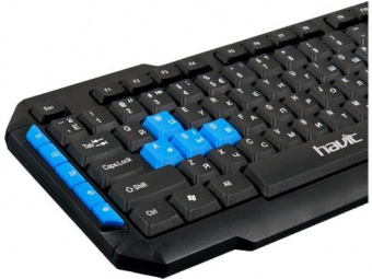 Клавиатура проводная HAVIT HV-KB327 USB Black