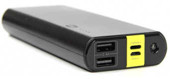 УМБ Havit Power Bank 10000 mAh Black-Yellow