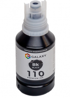 Чорнила GALAXY 110 EcoTank для Epson M-series (Black Pigment) 140ml