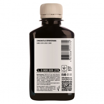 Чорнило Barva Epson L800/L810/L850/L1800 (Black) 180ml (L800-409)