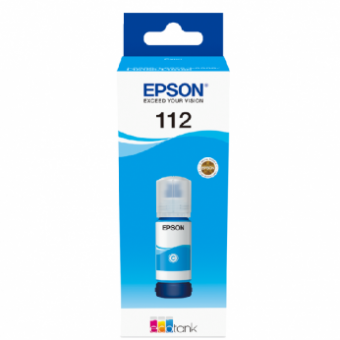 Оригинальные чернила Epson (112) 70ml Cyan pigment