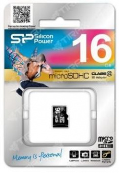 Карта пам'яті Silicon Power microSDHC 16 GB Class 10 UHS-I no adapter