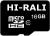 карта памяти Hi - Rali microSD 16GB card Class 10 no adapter.
