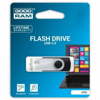 Flash-пам'ять Goodram UTS2 16Gb USB 2.0 Black