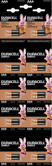 Батарейка Duracell LR03 MN2400 (20шт/уп) ААА плакат