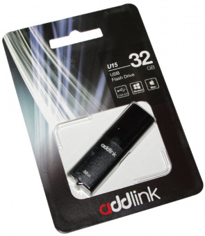Flash-пам'ять AddLink U15 32Gb USB 2.0 Grey