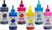 Комплект чорнил GALAXY 673 для Epson (B/C/M/Y/LC/LM) 6x200ml | Купити в інтернет магазині