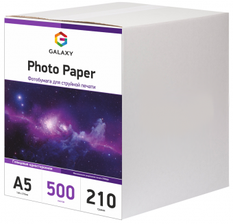 Galaxy A5 (500л) 210г/м2 глянсовий фотопапір