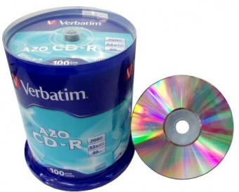 CD-R Verbatim 700MB (box 50) 52x AZO
