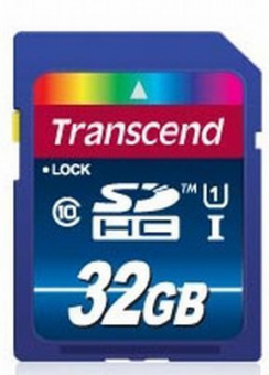 Карта памяти Trancend SDHC 32GB Class 10 UHS-I Premium (X300)