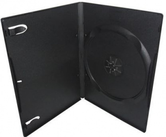 DVD box black 9mm глянець (100шт/ящ)