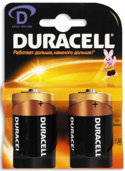 Батарейка Duracell LR20 MN1300 (2шт/уп) D