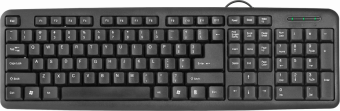 Клавиатура проводная Defender Element HB-420 USB Black