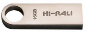 Flash-пам'ять Hi-Rali Shuttle series Silver 16Gb USB 2.0