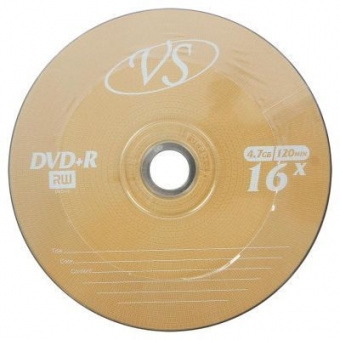 DVD+R VS 4,7Gb (bulk 50) 16x