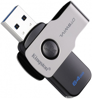 флеш-драйв KINGSTON DT SWIVL 64GB USB3.0
