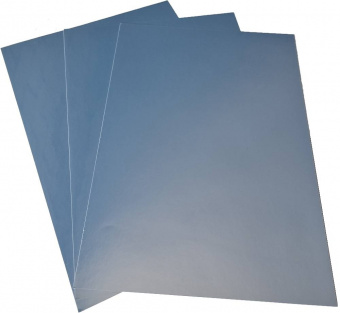 Самоклеюча плівка Galaxy А4 (20л) 80мкм, Струменевий друк, Holographic SILVER Glossy