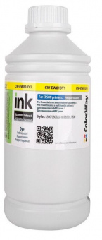Чернила ColorWay Epson L800/L810/L850/L1800 (Yellow) 1000ml CW-EW810Y