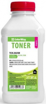 Тонер ColorWay (TCH-2025M) Magenta 90g для HP CLJ CP1215/1515