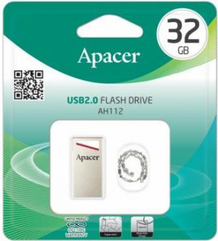 Flash-пам'ять Apacer AH112 32Gb USB 2.0 Red