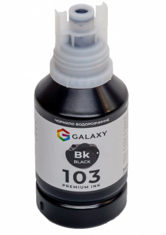 Чернила GALAXY 103 EcoTank для Epson L-series (Black) 140ml