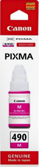 Оригинальные чернила Canon GI-490 Pixma G1400/G2400/G3400/ G4400 (Magenta) 70ml (0665C001)