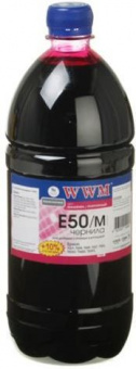 Чорнило WWM E50/M Epson Stylus R200/R220/R300/RX590/RX700 (Magenta) 1000г