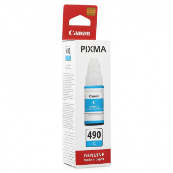 Оригинальные чернила Canon GI-490 Pixma G1400/G2400/G3400/ G4400 (Cyan) 70ml (0664C001)