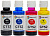 Фото Комплект чернил GALAXY GT52/GT53 для HP InkTank/SmartTank (BP/C/M/Y) 4x100ml купить в MAK.trade