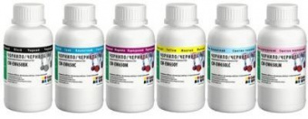 Комплект чорнила ColorWay CW-EW650 Epson P50/ T50/ R270/ R290/ PX660/ TX650 (BK/C/LC/M/LM/Y) 6x1000г