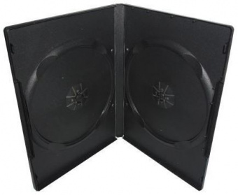 DVD box/2 black 9mm глянец (10шт/уп)