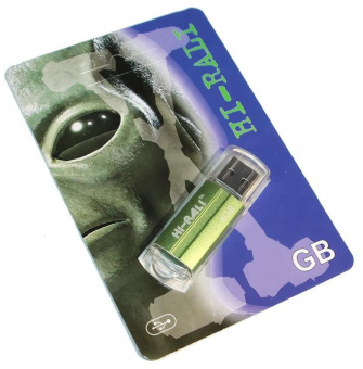 Flash-пам'ять Hi-Rali Corsair series Green 32Gb USB 2.0