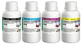 Комплект чернил ColorWay CW-EW101 Epson L100/ L110/ L200/ L210/ L355 (BK/C/M/Y) 4x200ml