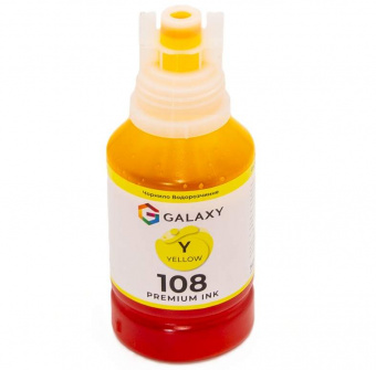 Чорнила GALAXY 108 для Epson L8050/L8100/L18050 (Yellow) 140ml