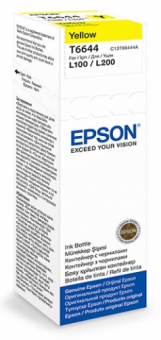 Оригинальные чернила Epson L110/L210/L355/L555/L1300 (Yellow) 70ml (C13T66424A)
