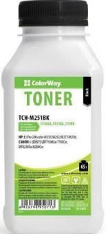 Тонер ColorWay (TCH-M251BK) Black 65g для HP CLJ M251/MFP276 + Чип (RMHU10K)