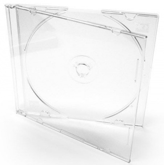 CD box jewel clear 10,4mm (СУПЕР КАЧЕСТВО) (10шт/уп)