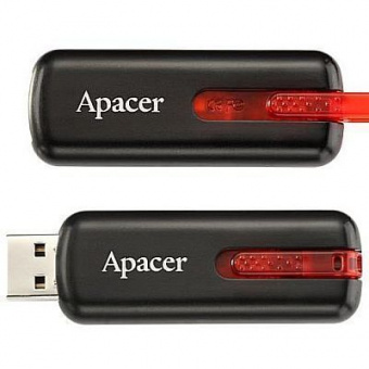 Flash-память Apacer AH326 16Gb USB 2.0 Black