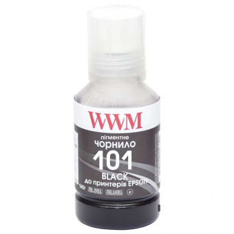 Чернила WWM E101BP Epson  L4150/L4160/L6160/L6170/L6190 (Black Pigment) 140ml