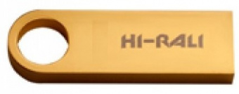 Flash-память Hi-Rali Shuttle series Gold 8Gb USB 2.0