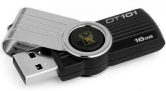 Flash-пам'ять Kingston Flash-Drive DTI 101 G2 16GB Black