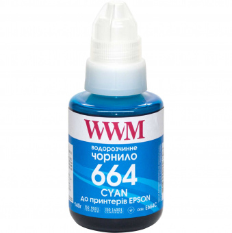 Чорнило WWM 664 для Epson L100/200/L300/L500 (Cyan) 140ml