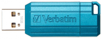 Flash-память Verbatim PinStripe 16Gb USB 2.0 Blue